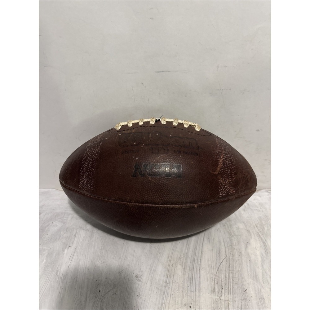 Vintage WILSON 1001 Authentic NCAA Leather College Football
